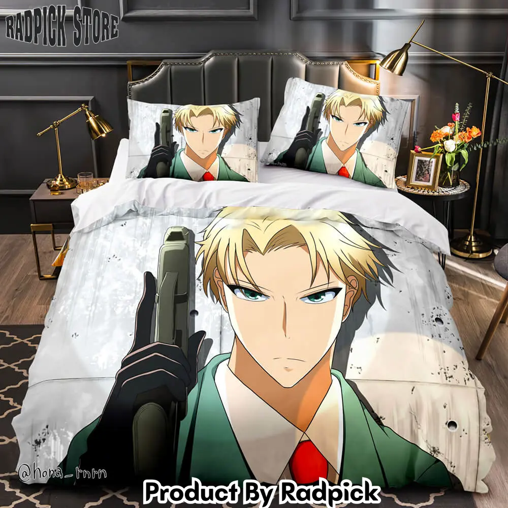 Spy x family bedding set quilt duvet cover bed sheet for room decoration  rp0427575